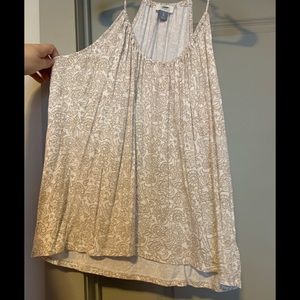 Paisley razorback tank